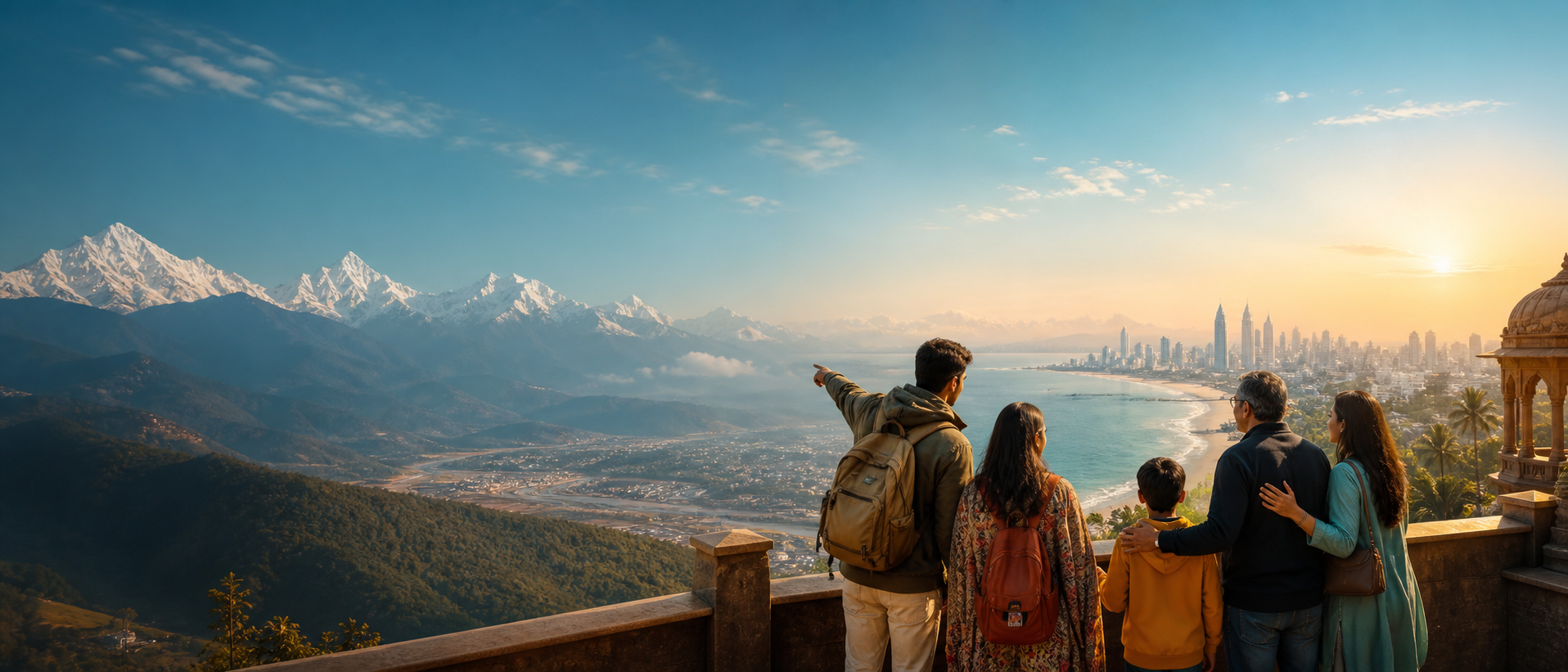 Illustrative travel inspiration